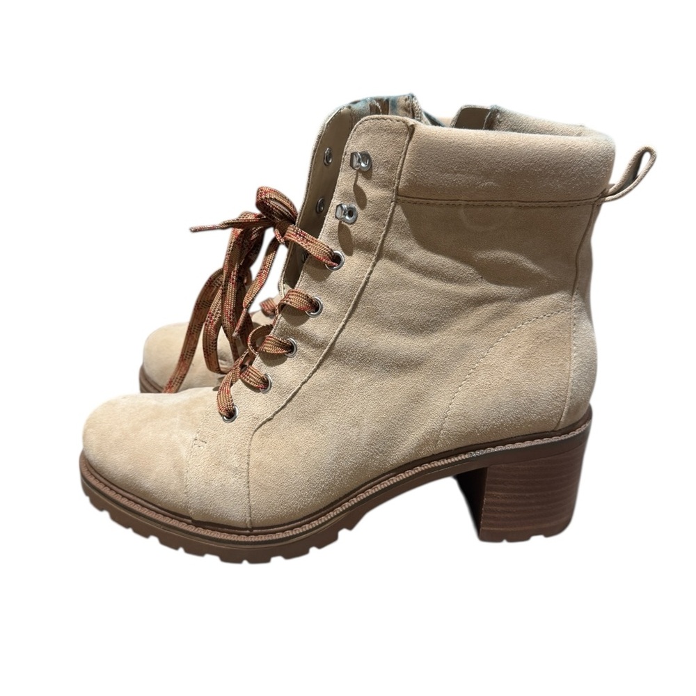 Vince Camuto Suede Combat Boot - Picture 4 of 4